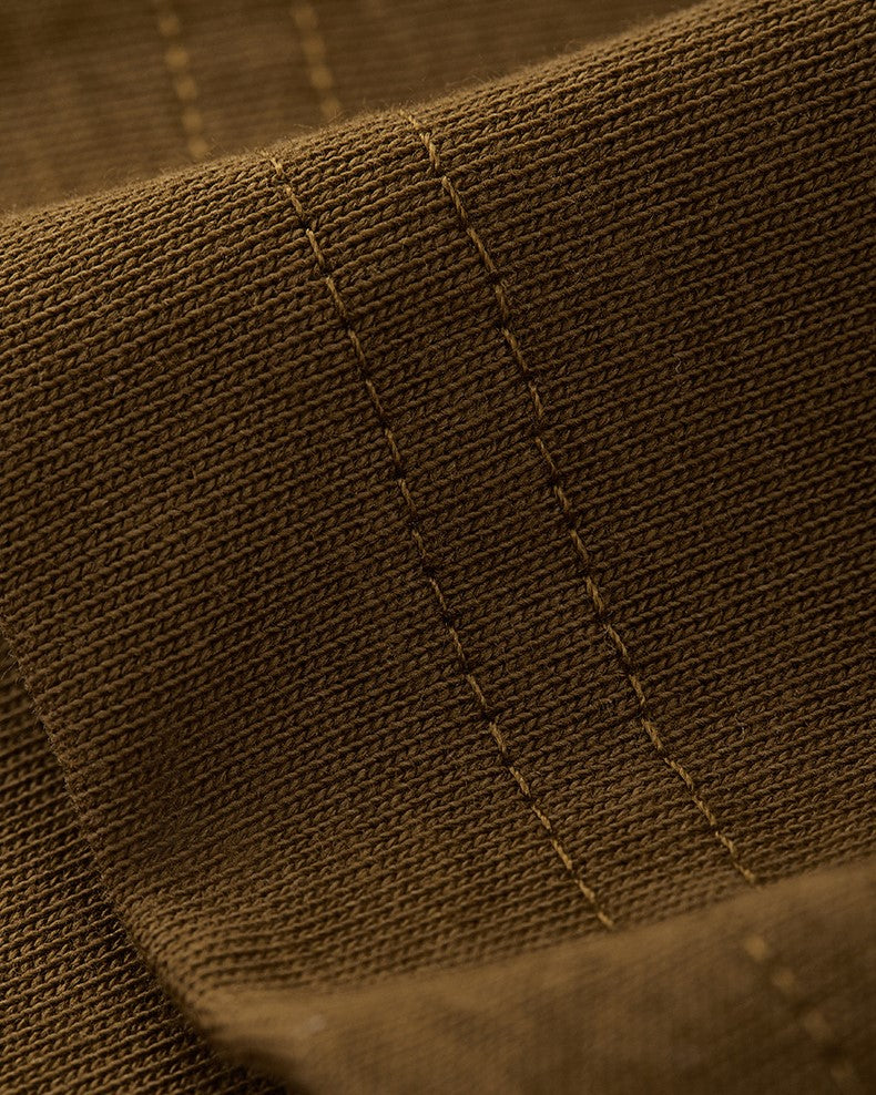 フィッシュボーンプリントの半袖