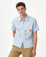 Trendy Short-Sleeve Shirt