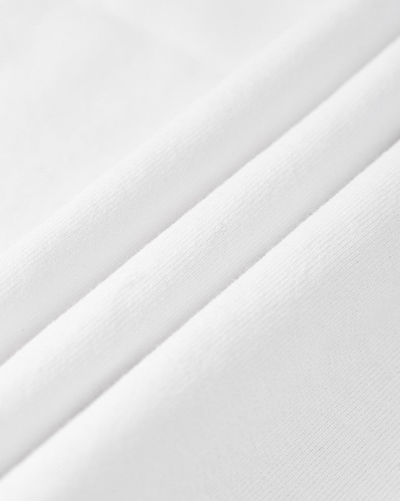 Letter B loose short sleeves