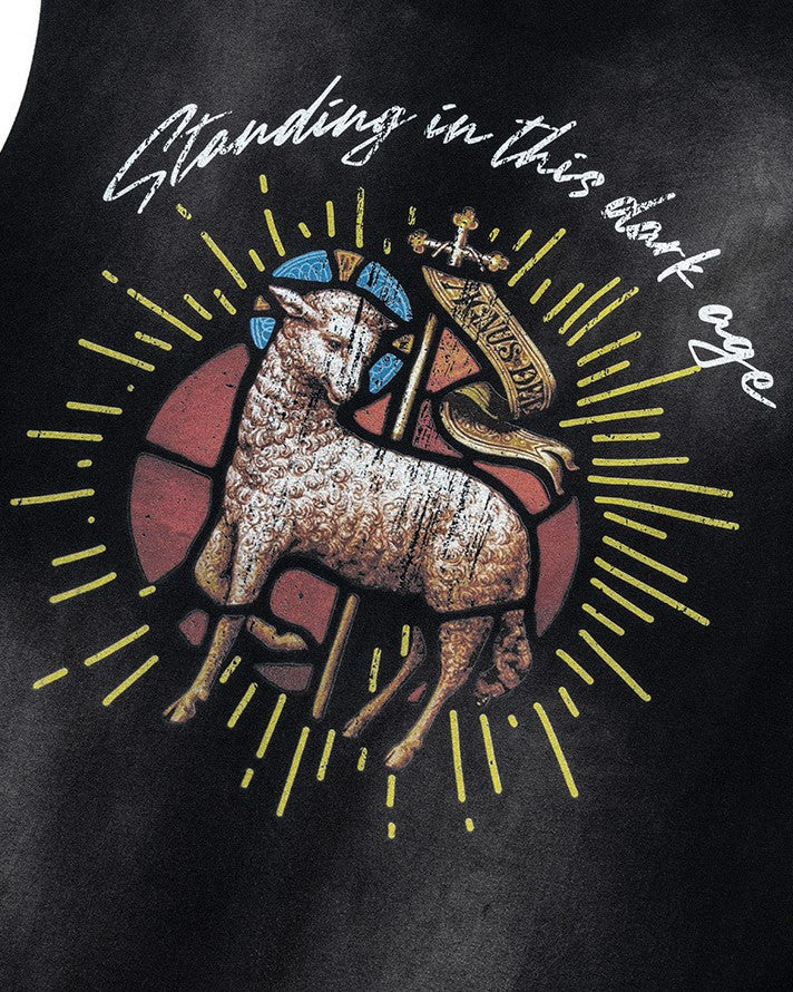 グラデーションウォッシュベスト