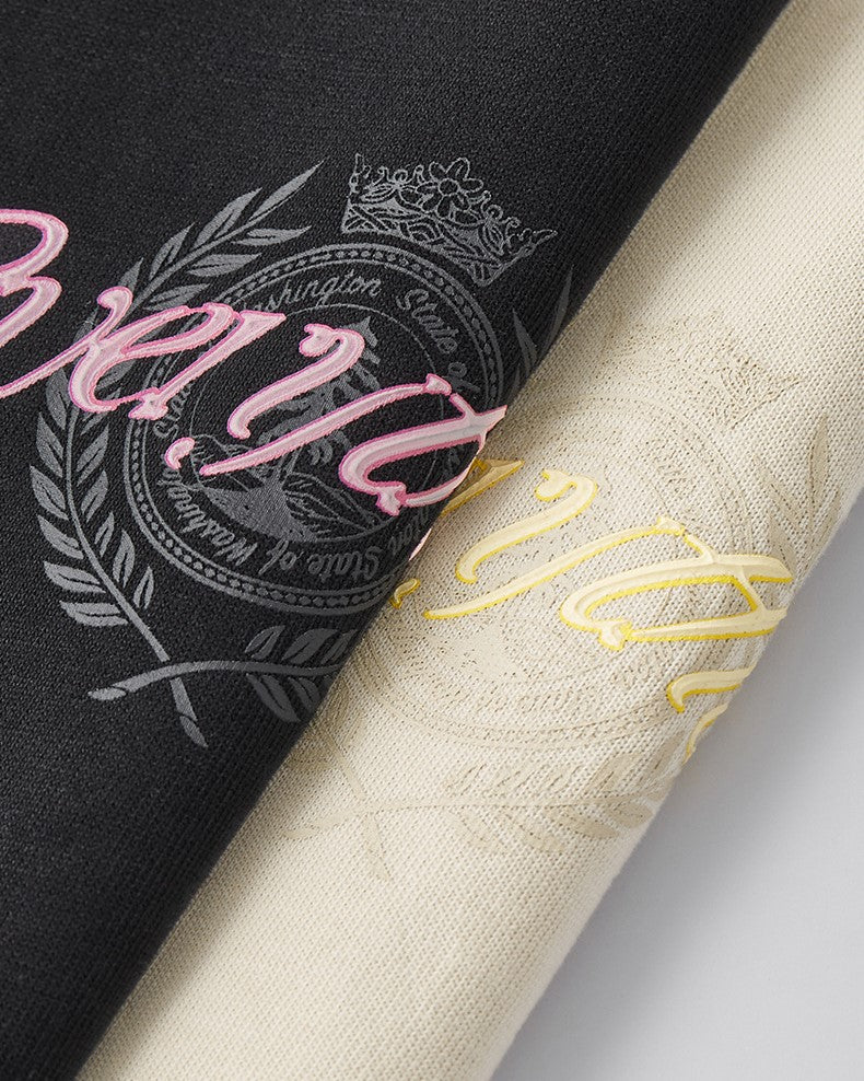 ゆったりとしたコットンの半袖