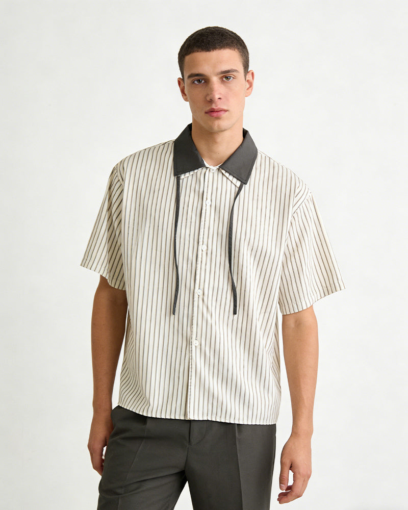 Striped Short-Sleeve Shirt