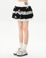 레트로 디자인 숏스커트