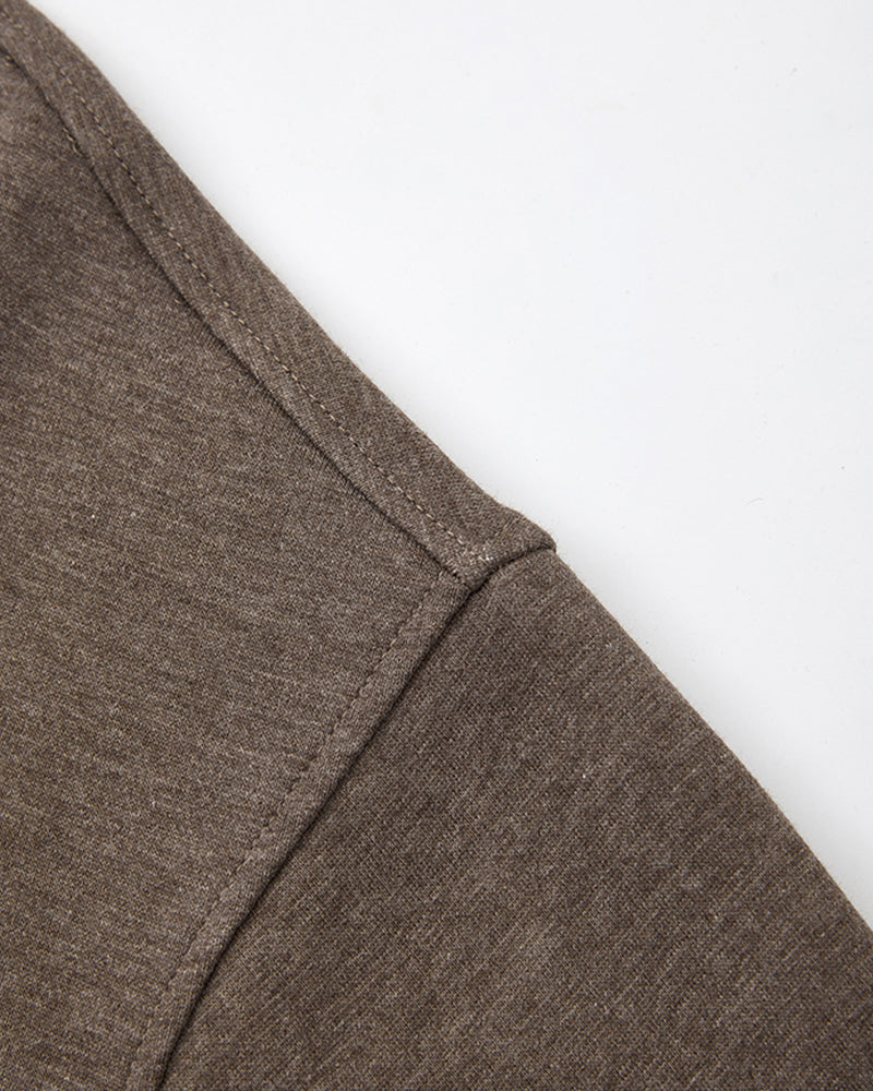 320g Vintage-style hooded sweatshirt