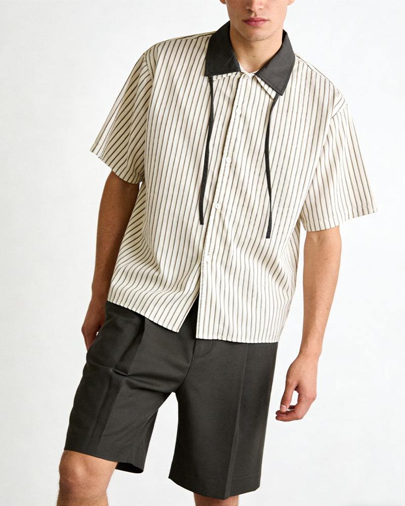 Striped Short-Sleeve Shirt