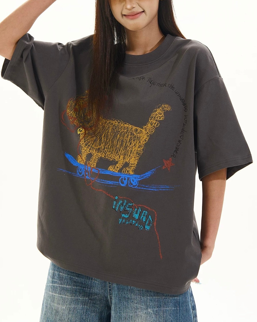 かわいいシンプルな半袖