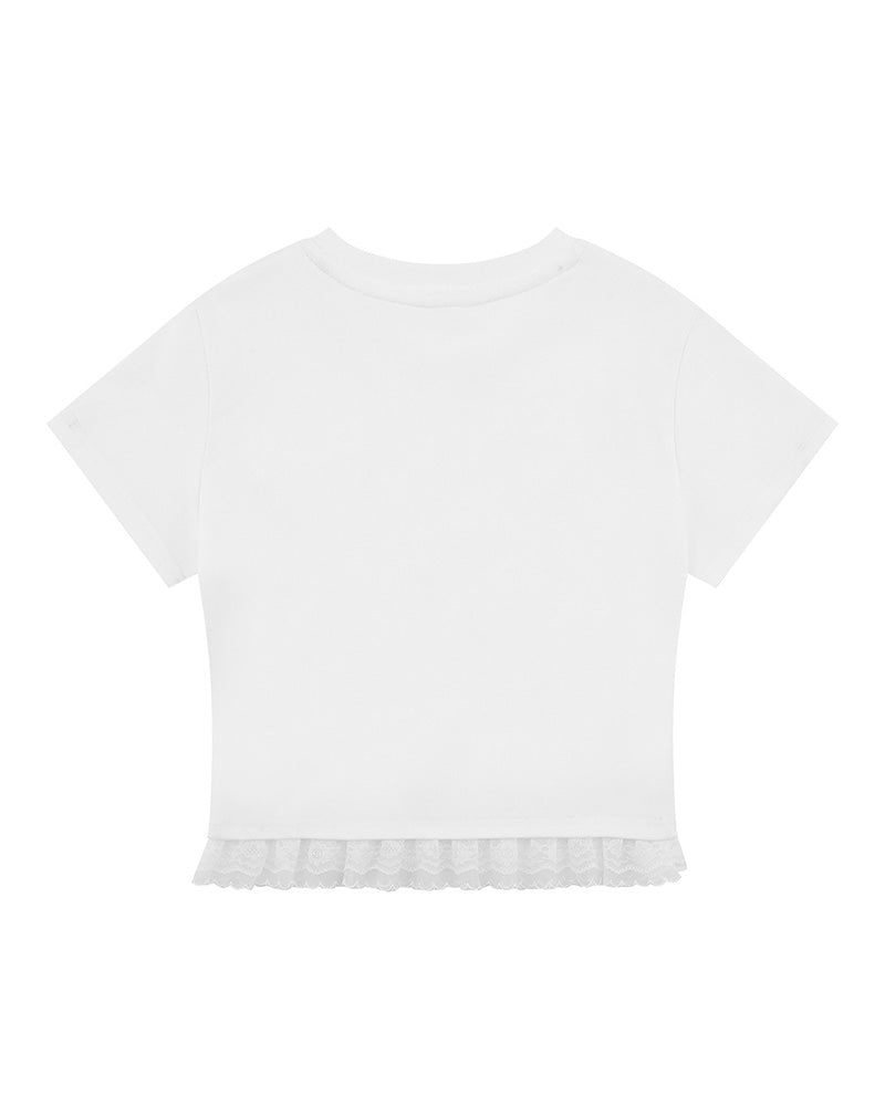 Retro cute hot girl short sleeve