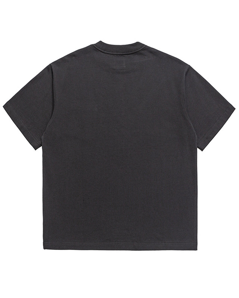 デニムポケットラウンドネック半袖