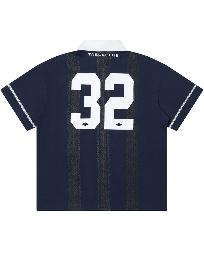 カラーブロックポロシャツ(半袖)