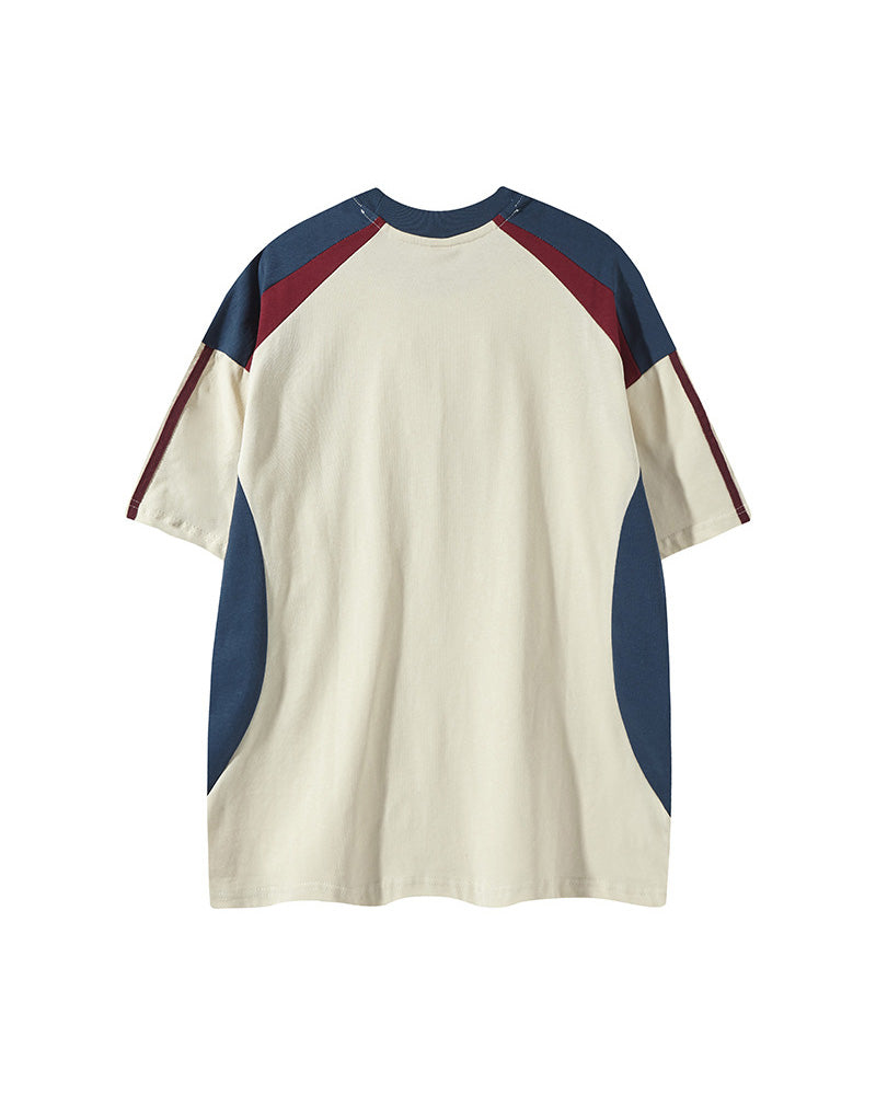 Loose and simple short sleeves