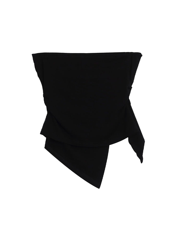 Simple tube top vest
