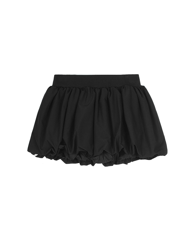 Contrast color design short skirt