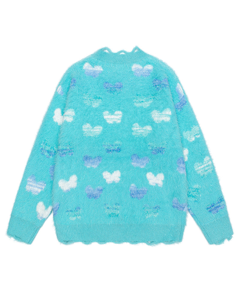 バタフライソフトセーター