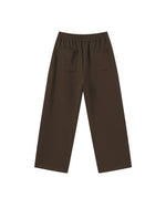320g Wide-leg straight-cut trousers