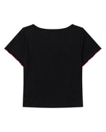 Cute cherry short sleeves