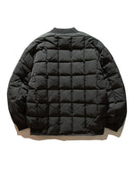 チェック柄パッチワーク中綿ジャケット