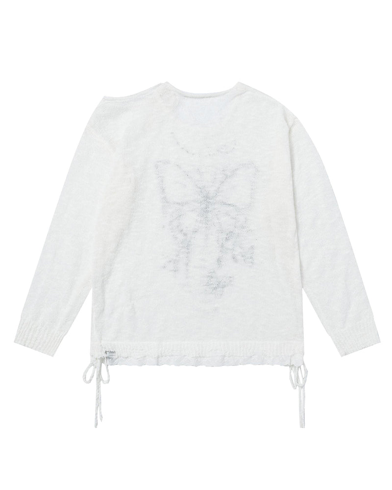 バタフライカジュアル長袖