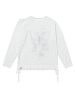 バタフライカジュアル長袖