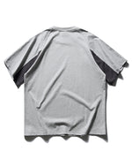 레트로 콘트라스트 컬러 스티칭 반팔