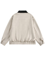 レトロなシンプルワークジャケット