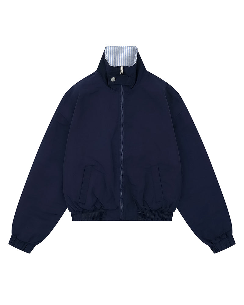 シンプルなリバーシブルジャケット