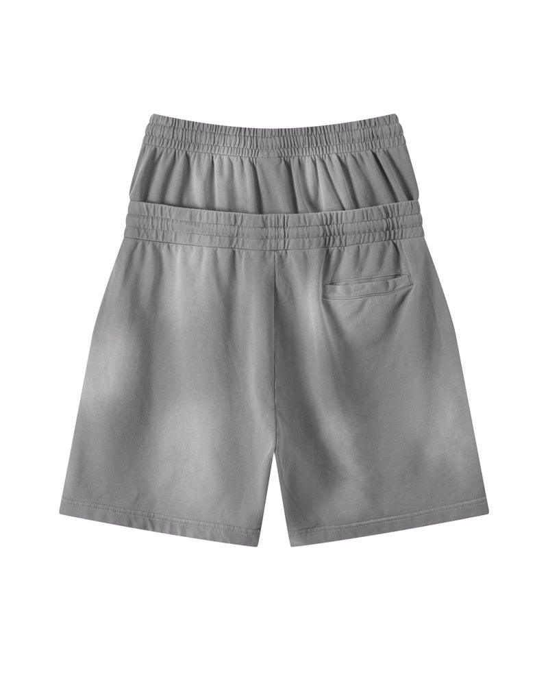 320g Double-waistband Bermuda shorts