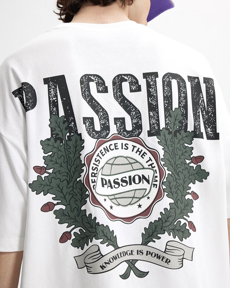 情熱的なカジュアル半袖