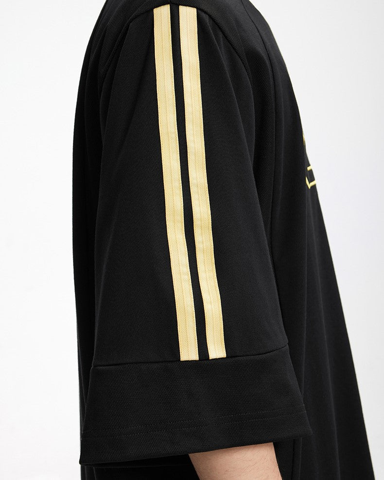 スプライススポーツ刺繍半袖