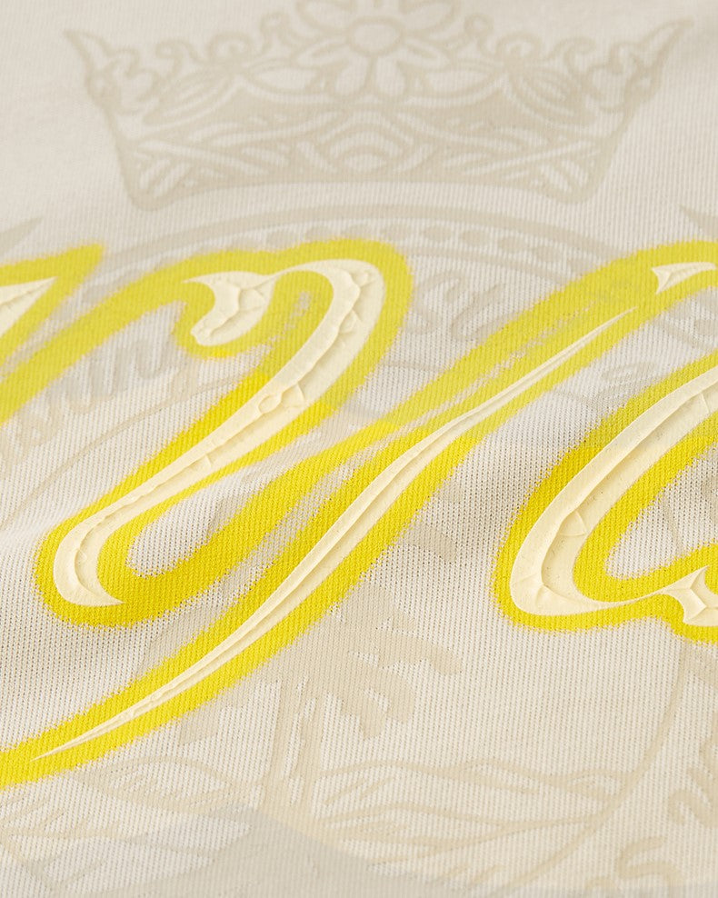 ゆったりとしたコットンの半袖