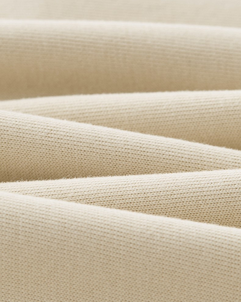 ゆったりとしたコットンの半袖