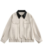 レトロなシンプルワークジャケット