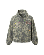 グラフィティ迷彩ジャケット