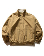 Retro stand collar thickened coat