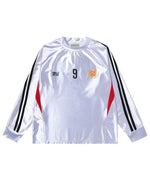 カジュアルなプリントの長袖