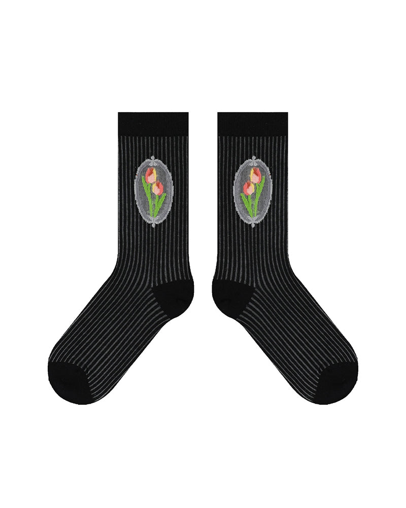 薄手のショートソックス