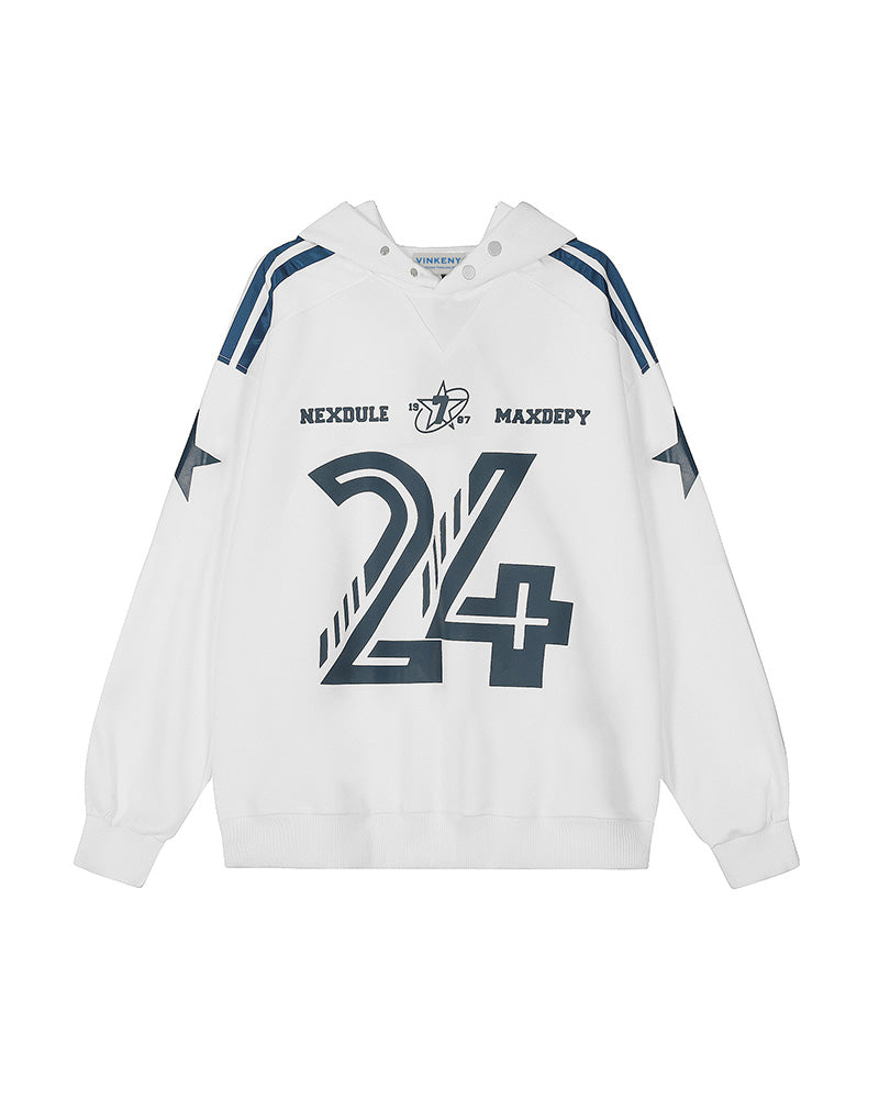 Digital print hoodie