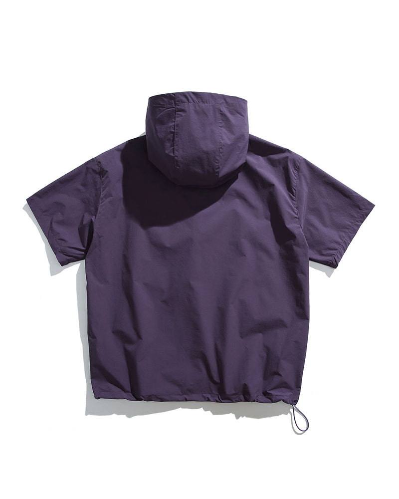 Color-block Patchwork Pullover Shirt