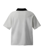 Simple lapel short sleeves