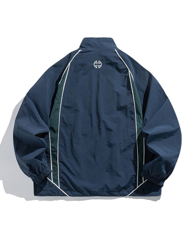 Color-block Patchwork Jacket