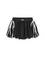 Contrast color design short skirt