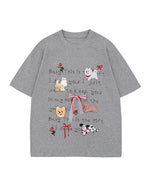 犬のリボン半袖