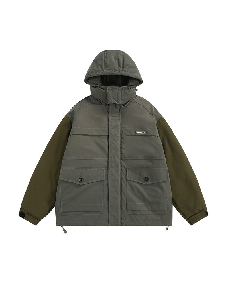 ヴィンテージのゆったりとしたコットンジャケット