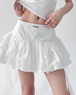 Simple design short skirt