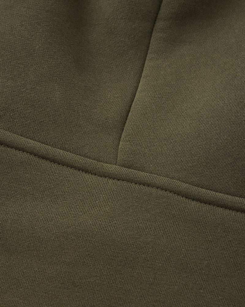345g Fleece-lined hooded sweatshirt