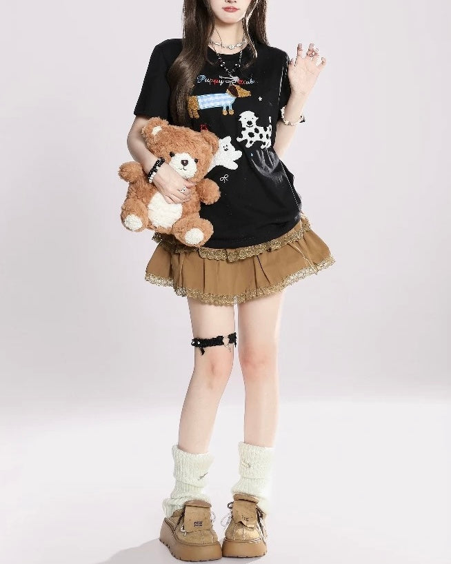 レトロでシンプルな万能スカート