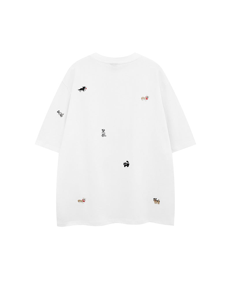 Cute loose short sleeves