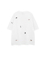 Cute loose short sleeves