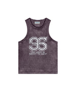 Distressed Number Vest