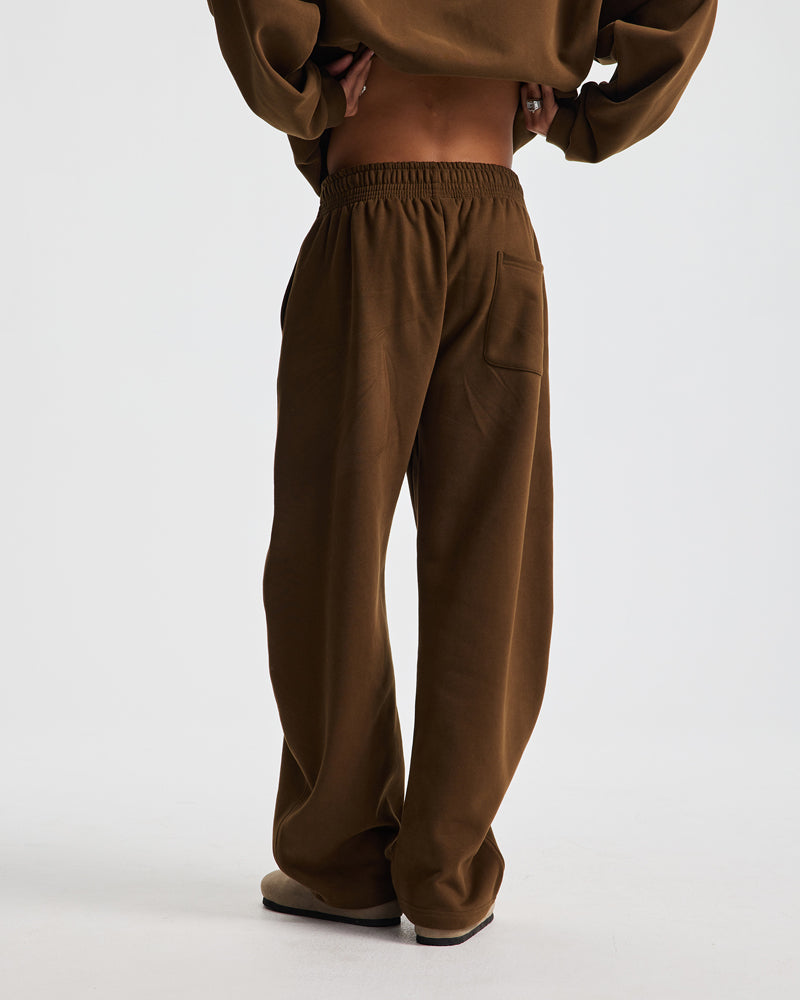 430g Fleece-Lined Loose Sweatpants