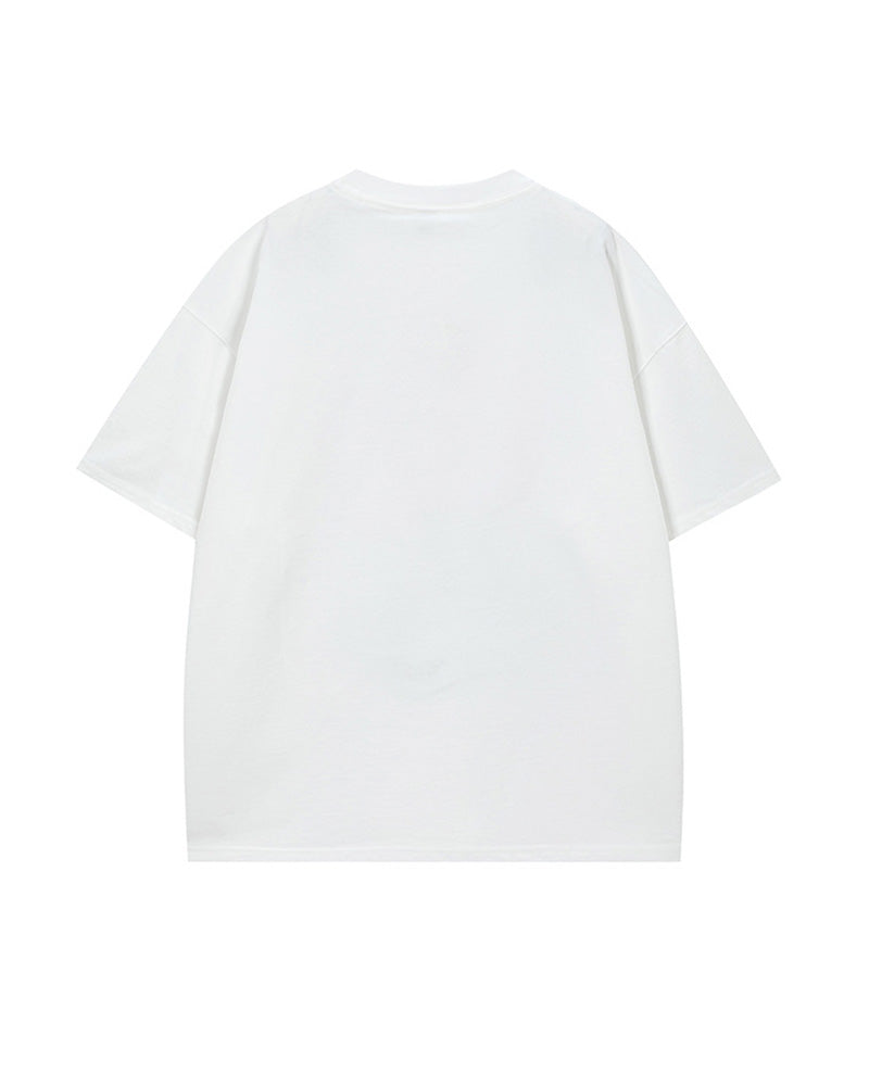 Cute floral short sleeves